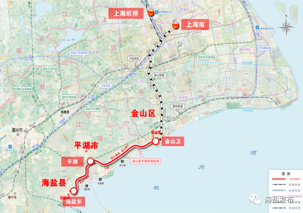 沪平盐城际铁路是《长江三角洲地区交通运输更高质量一体化发展规划