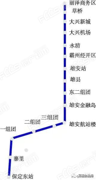 北京地铁r4线将延至永清