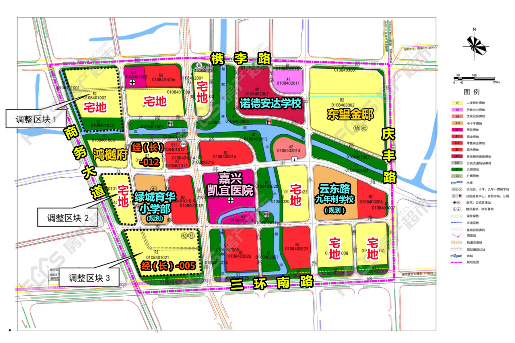 高铁新城新增宅地带商业要求！姚家荡宅地用地性质变更！主城多宗宅地有新变！