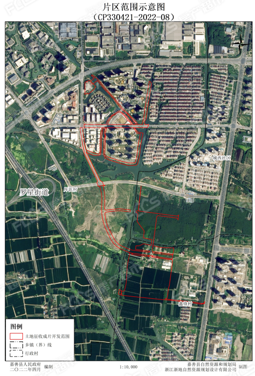 嘉善县2022年土地征收成片开发方案公示