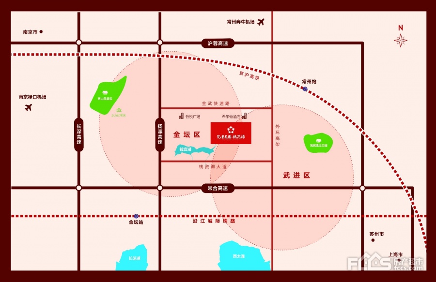 亿景花园楼盘位置图1