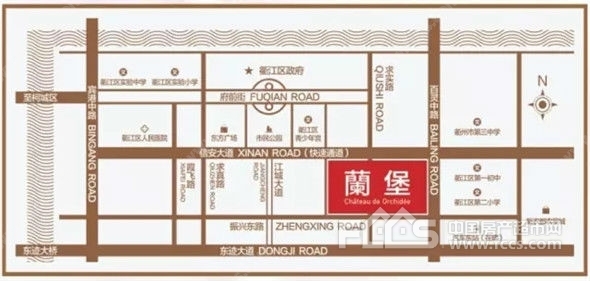 通策·蘭堡楼盘位置图1