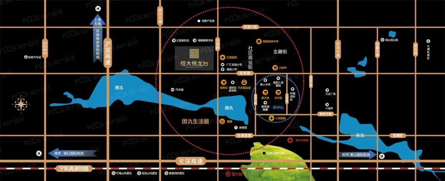 恒大·悦龙台楼盘位置图1