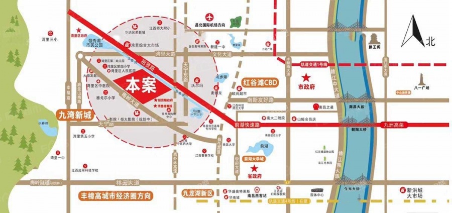 森科尚城楼盘位置图1