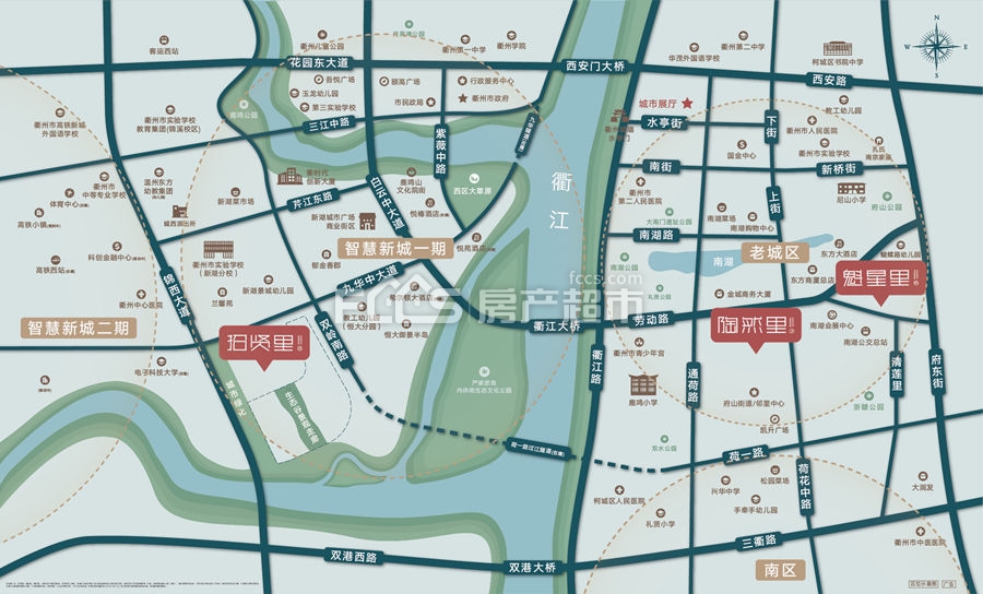 招贤里楼盘位置图1