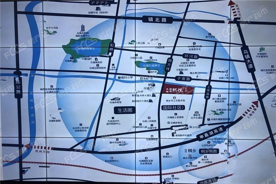 大发德商熙悦花苑楼盘位置图1