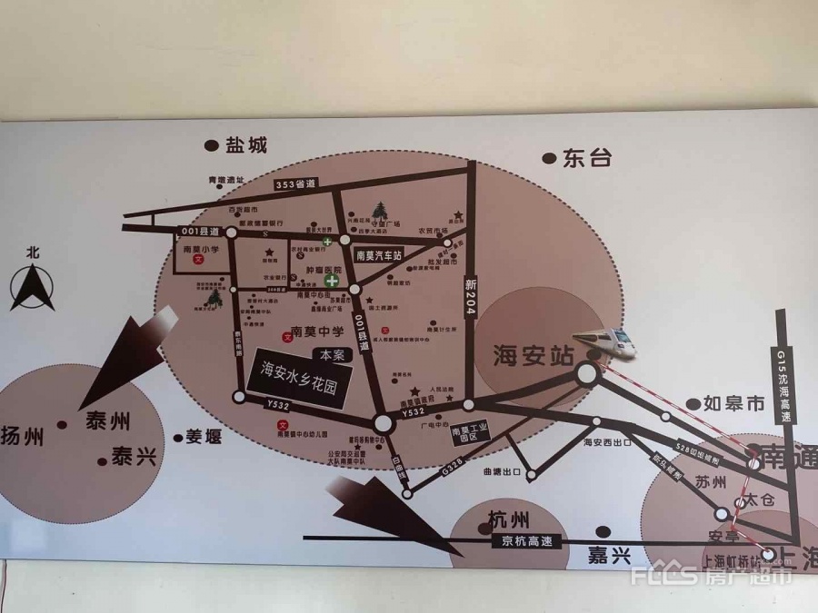 水乡花园楼盘位置图1