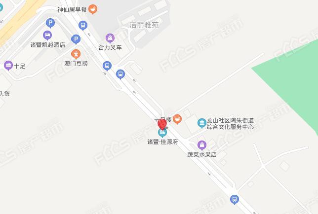 佳源府楼盘位置图1
