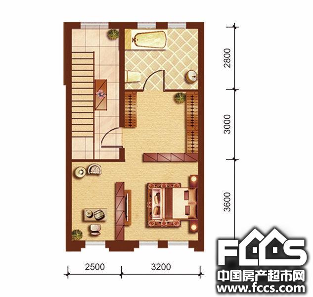 天森国际花都房型图图片