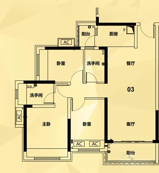 四会恒福新里程03户型