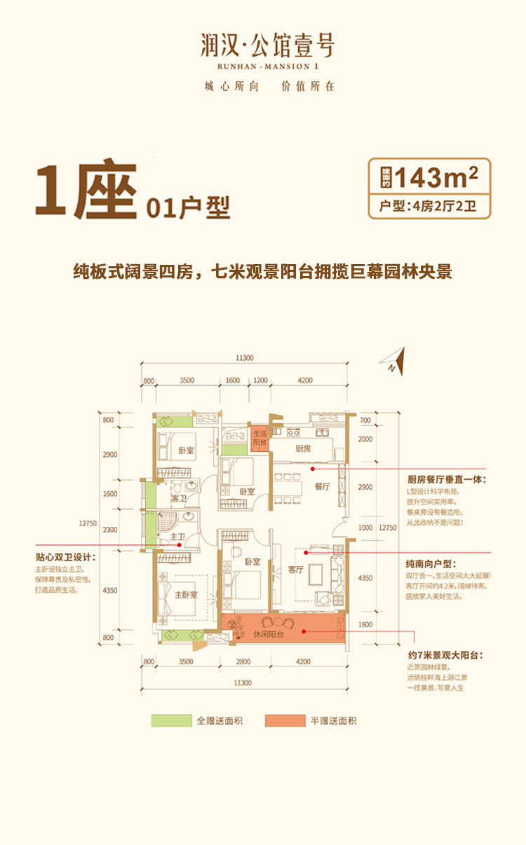 「润汉幸福汇户型图大全鉴赏」- 佛山房产超市