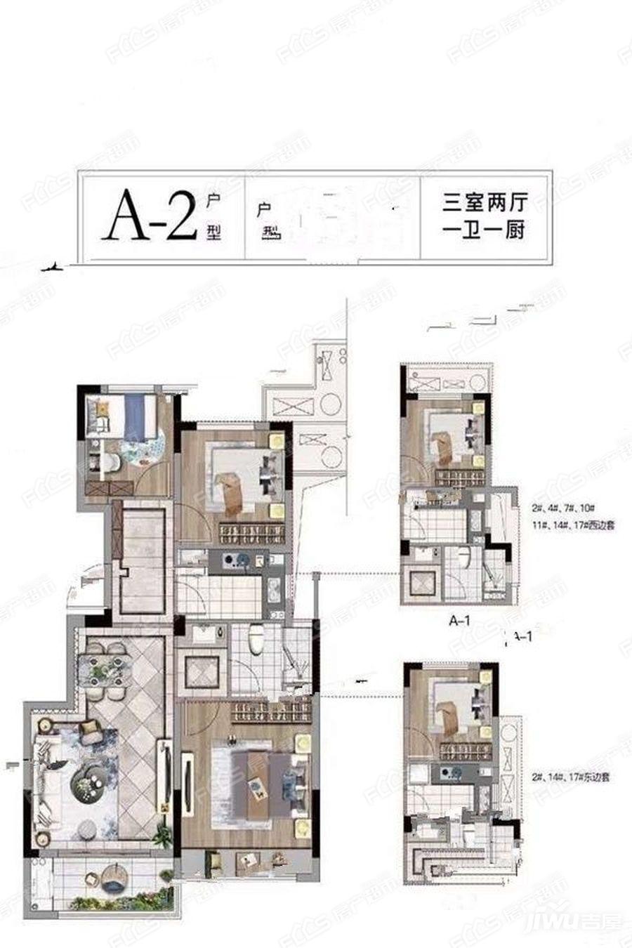 大发德商熙悦花苑楼盘户型图1