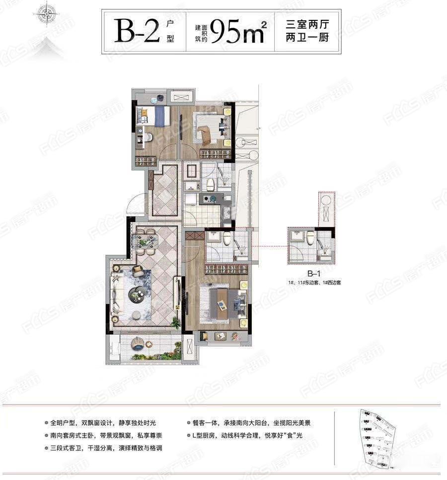 大发德商熙悦花苑楼盘户型图2