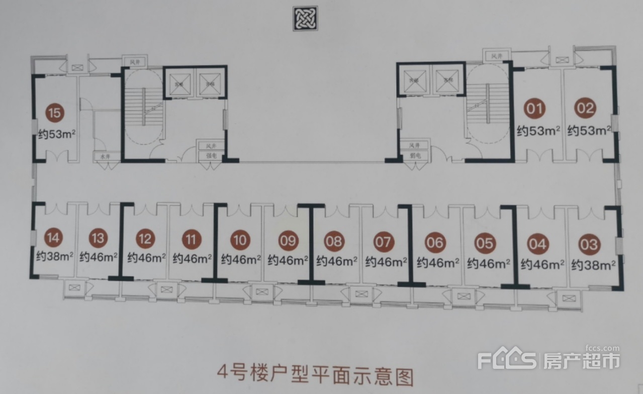 盛景嘉苑户型图图片