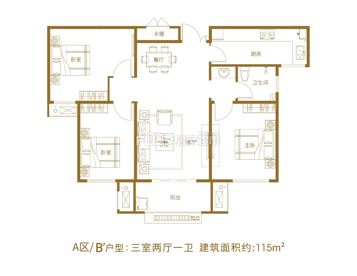 城建中石玺悦城城建中石玺悦城b区d户型