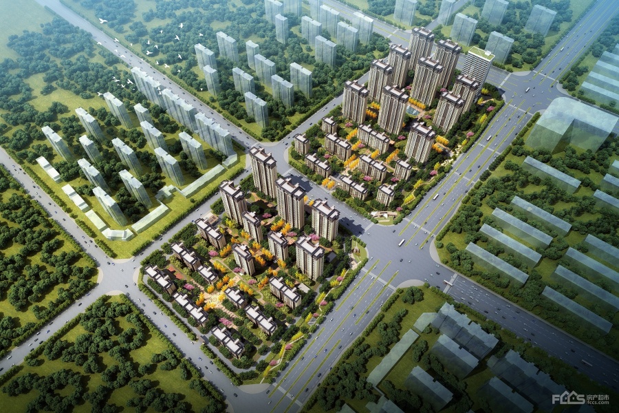 和顺静天府楼盘总平图1