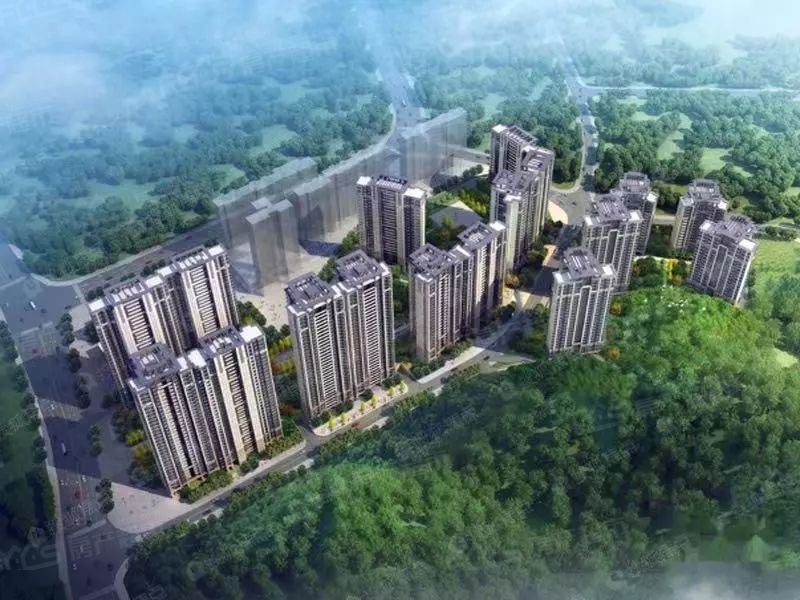 蓝光雍和园楼盘总平图1
