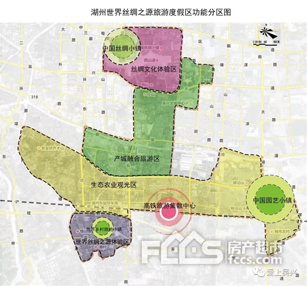 东部新城规划省级度假区,一心三镇四区,总面积约29.76平方公里