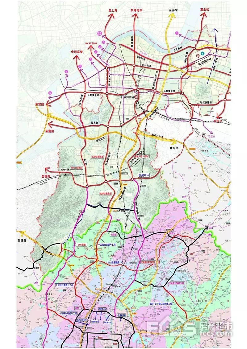 诸暨城北发展规划图图片