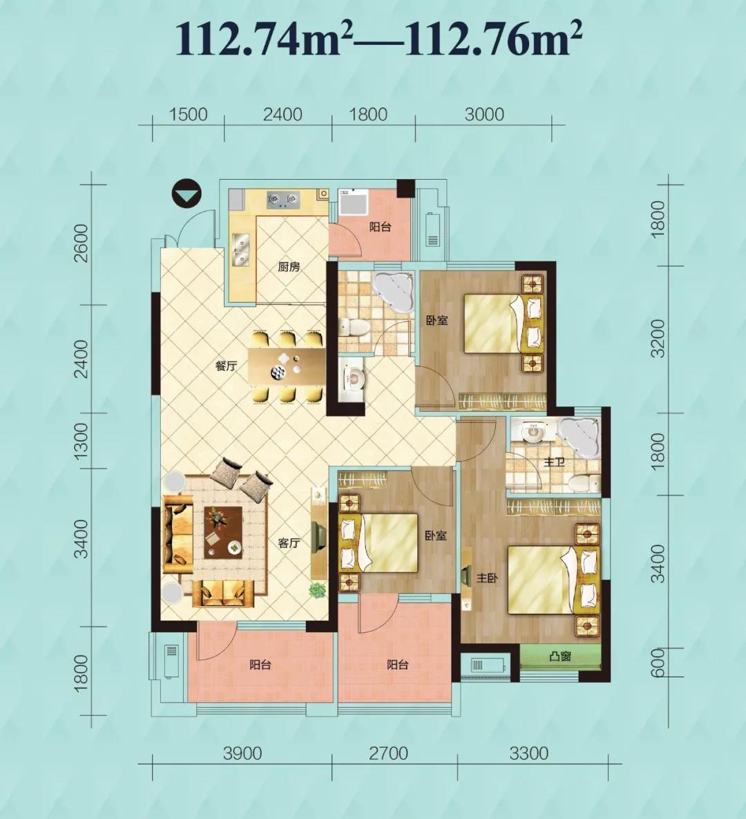 洲际健康城户型图47图片