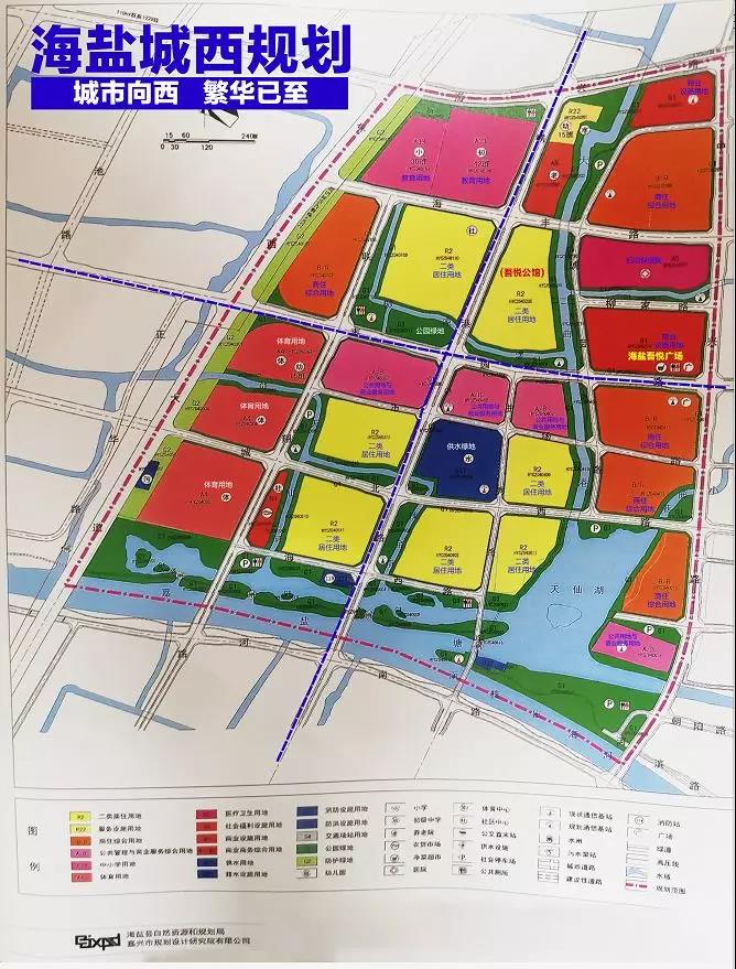 海盐高铁新城规划图图片