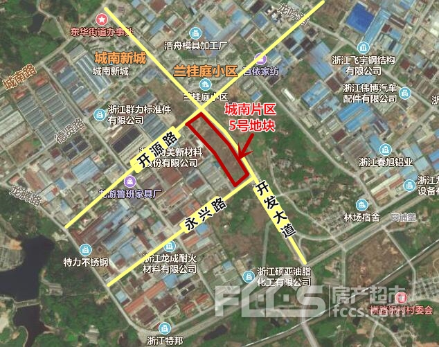 龙游县自然资源和规划局决定龙游经济开发区城南片区5号地块以拍卖