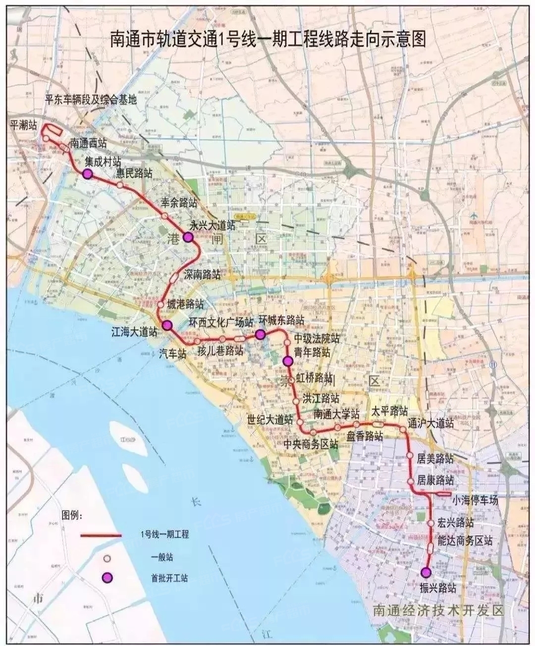 南通要变天了,南通地铁2号线将对接上海地铁1号线?