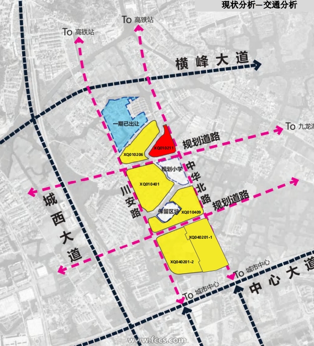 温岭横峰城中村规划图图片