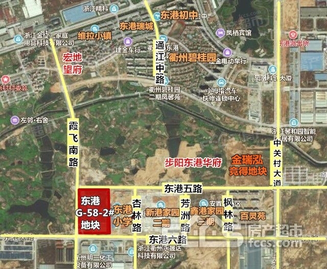 衢州东港规划图图片