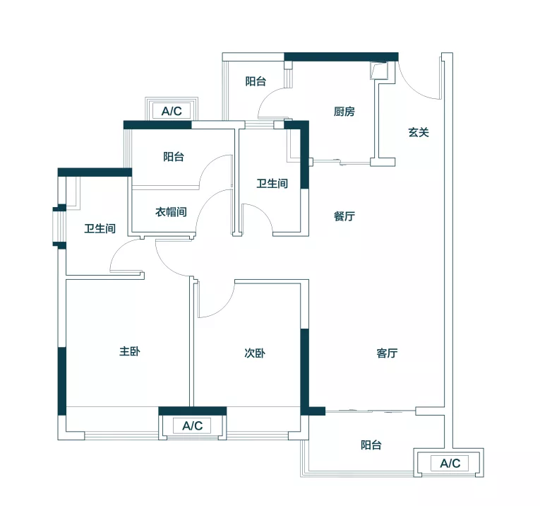 旭辉雅居乐清樾户型图,样板间