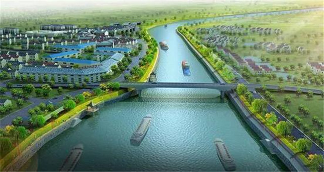 常山江航运开发工程东连钱塘江杭州湾,后期浙赣运河实施后又可与江西