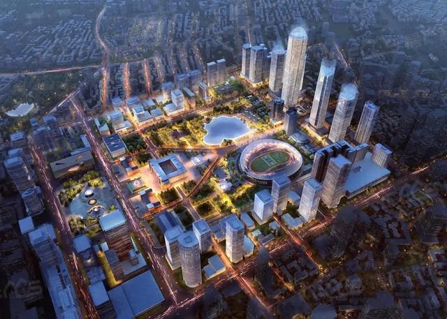 成都中心天府锦城项目规划图出炉地铁骡马市站tod一体化城市设计