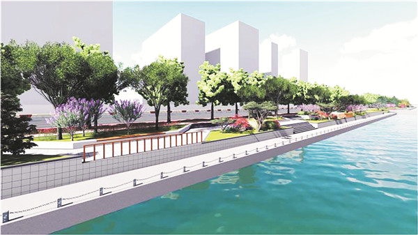滨河大道模型图片
