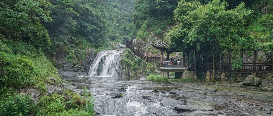 五泄风景区杭州人免费图片