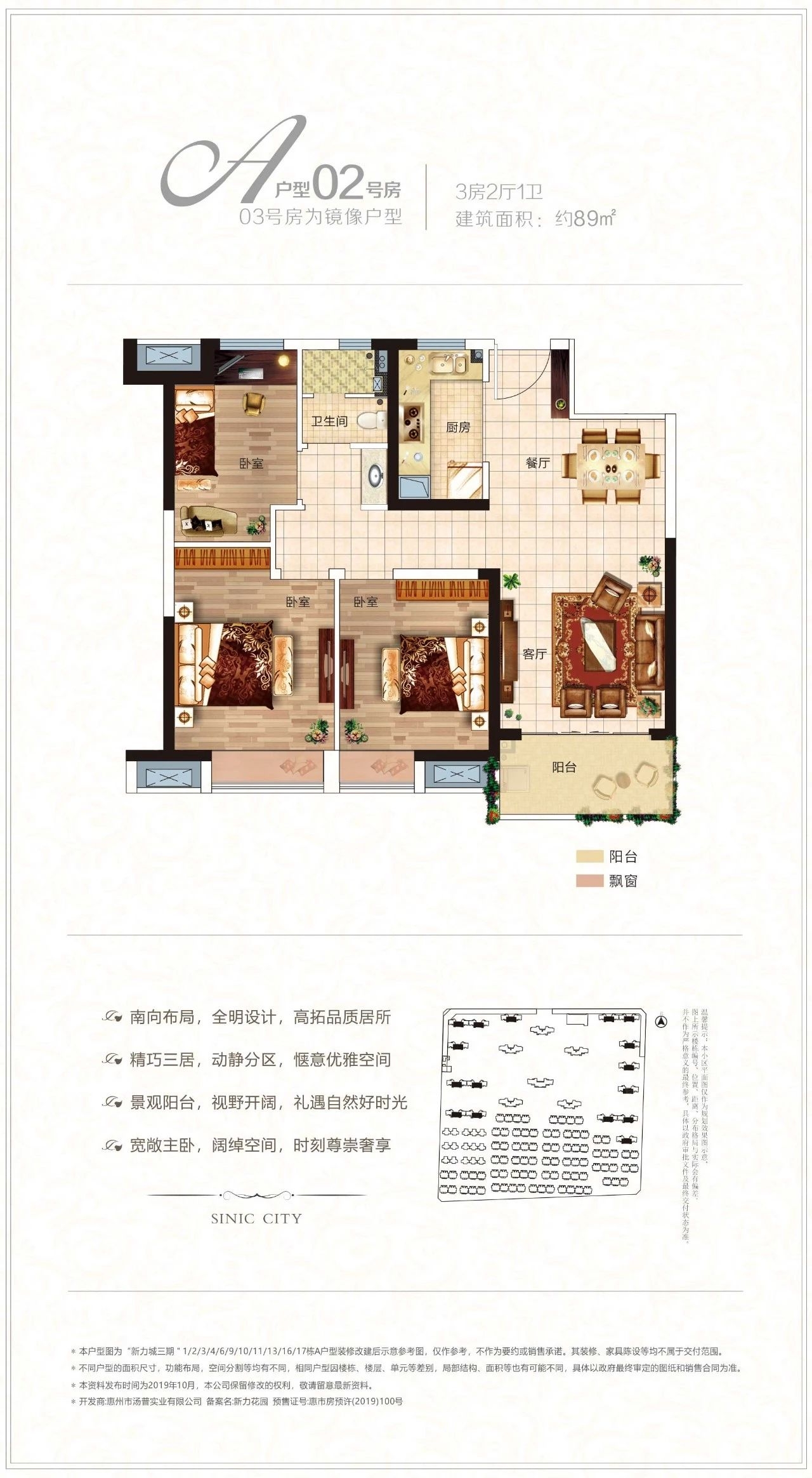 惠州新力城户型图图片