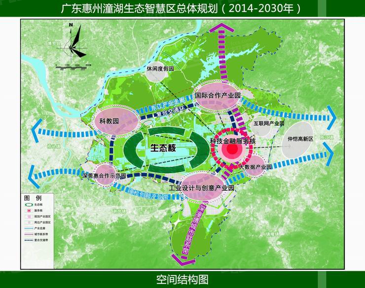 潼湖生态智慧区规划图