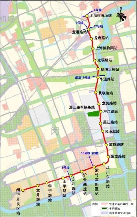 23號線一期示意圖2021年啟動規劃公示的線路有19號線,20號線一期,有望