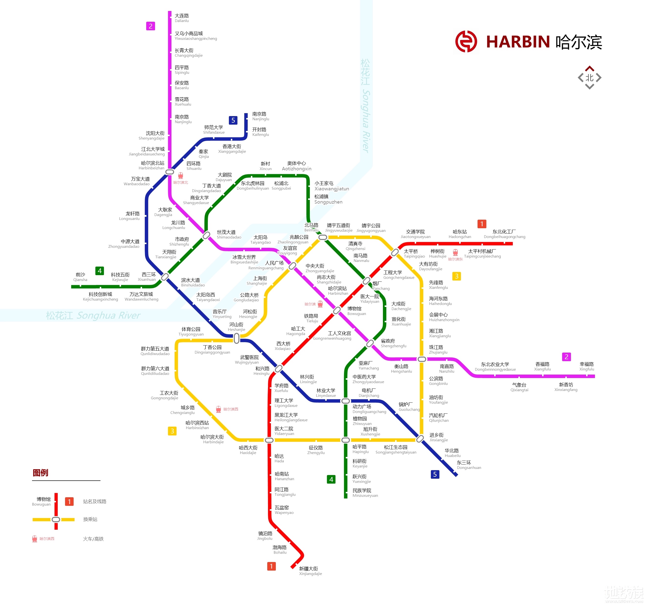 地铁房哈尔滨地铁2号沿线新房盘点