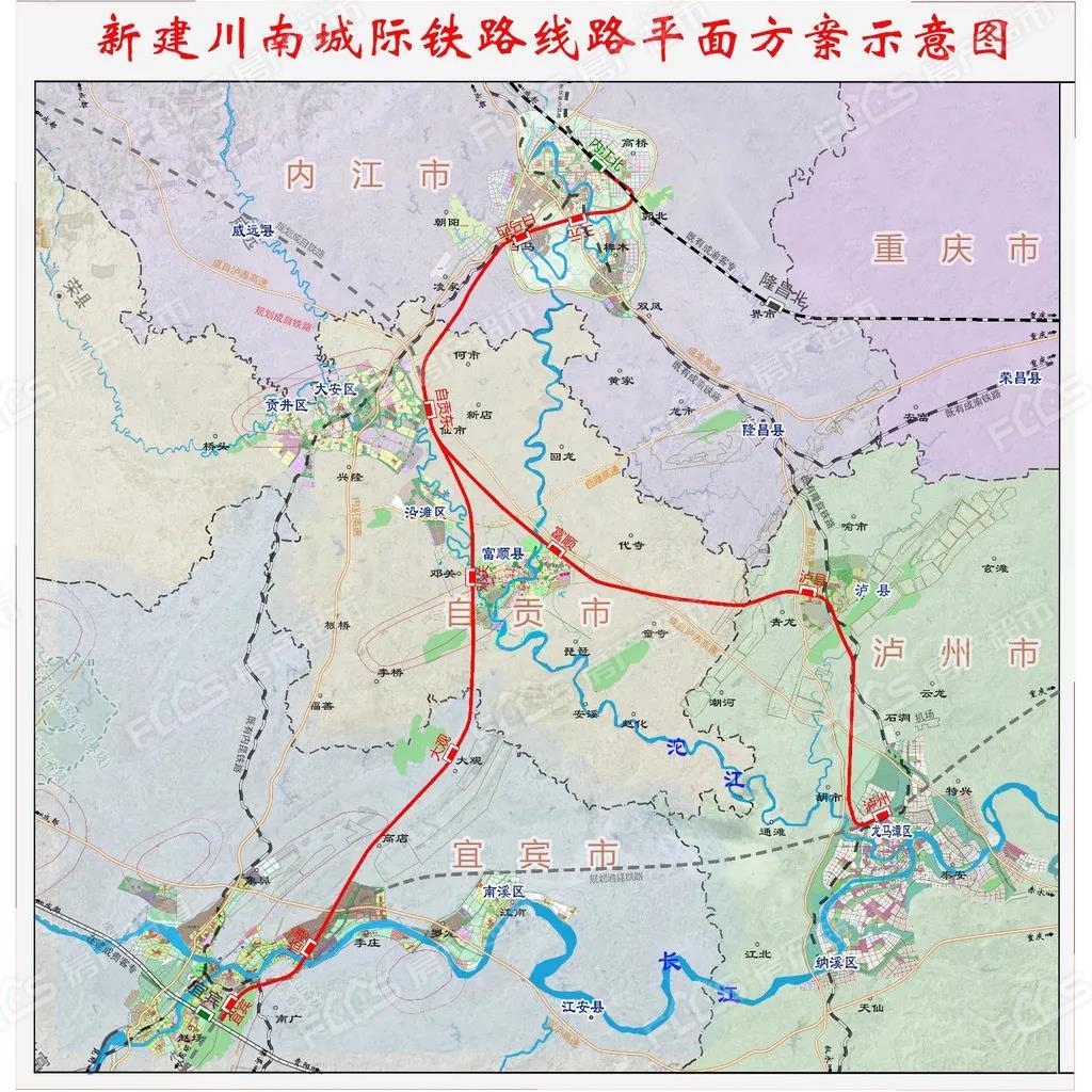 成自泸高铁规划路线图图片