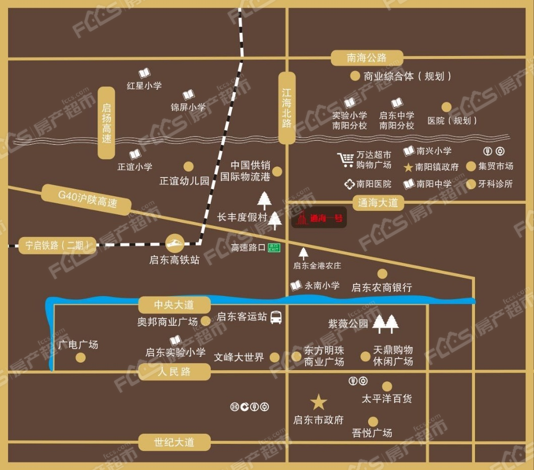 通海一号位于江苏省启东市,属为市区(汇龙镇)板块