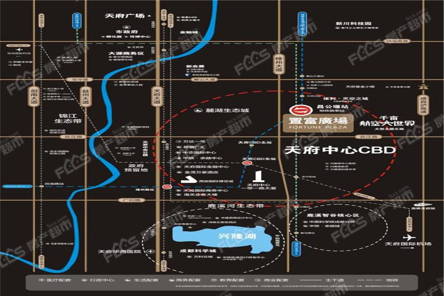 置富廣場公寓成都怎麼樣最新規劃規劃圖售樓部電話價格成都