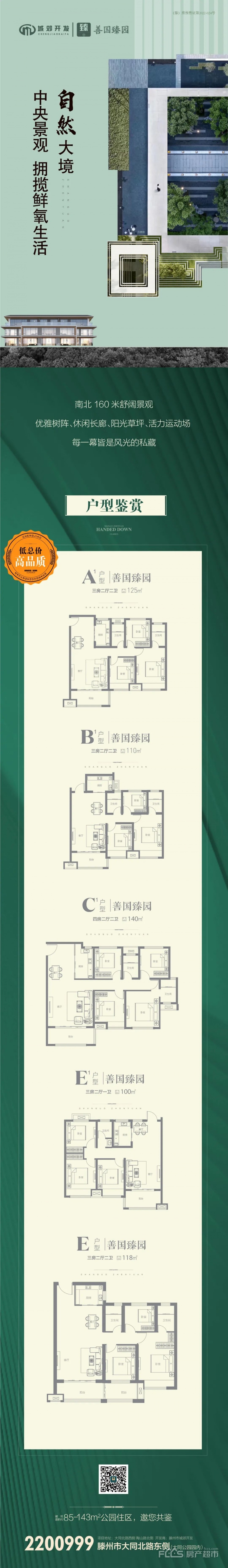 滕州善国臻园户型图图片