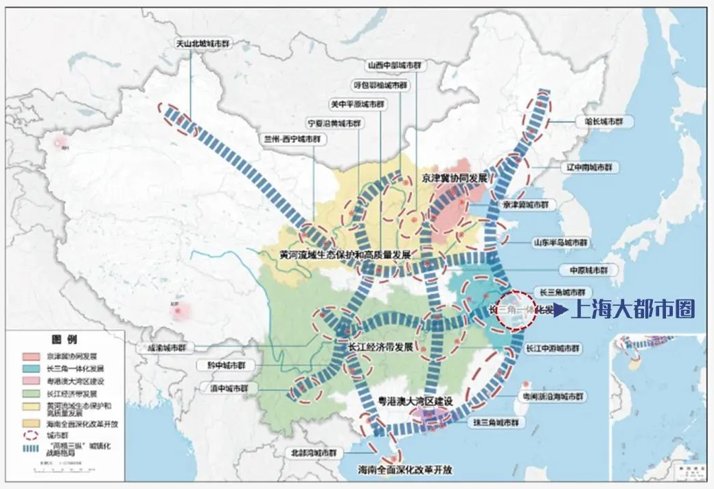 上海大都市圈空間協同規劃印發實施