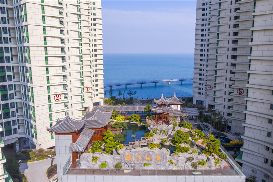 强盛城市海湾实景图